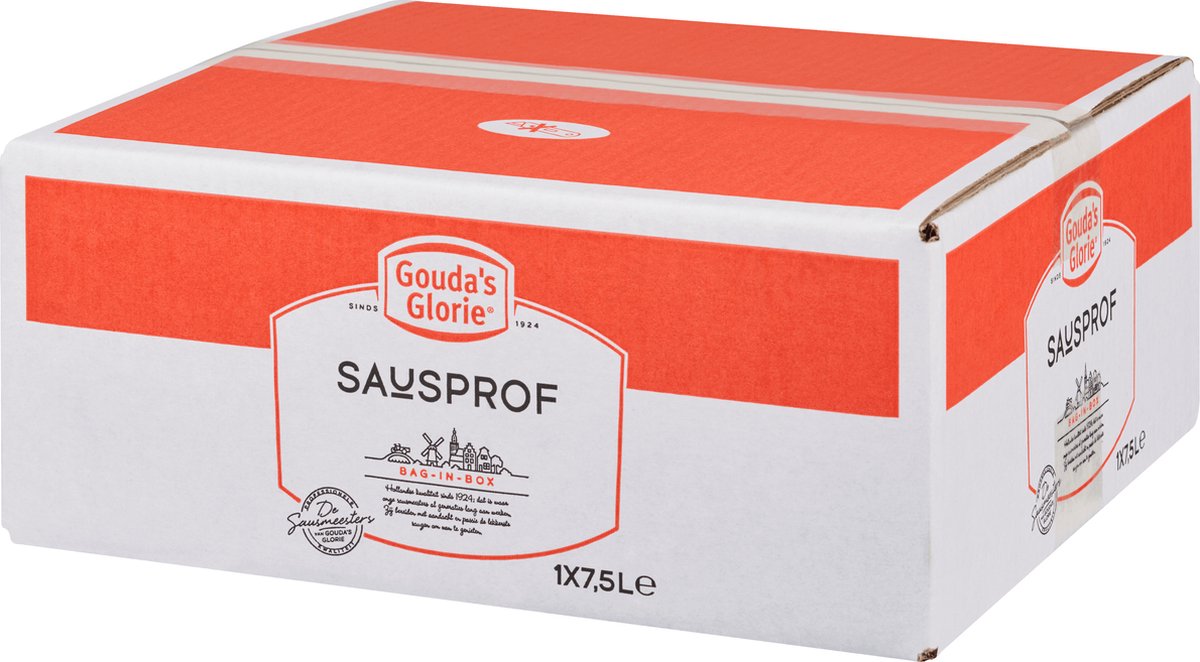 Gouda's Glorie Currysaus bag-in-box, doos 7,5 kg