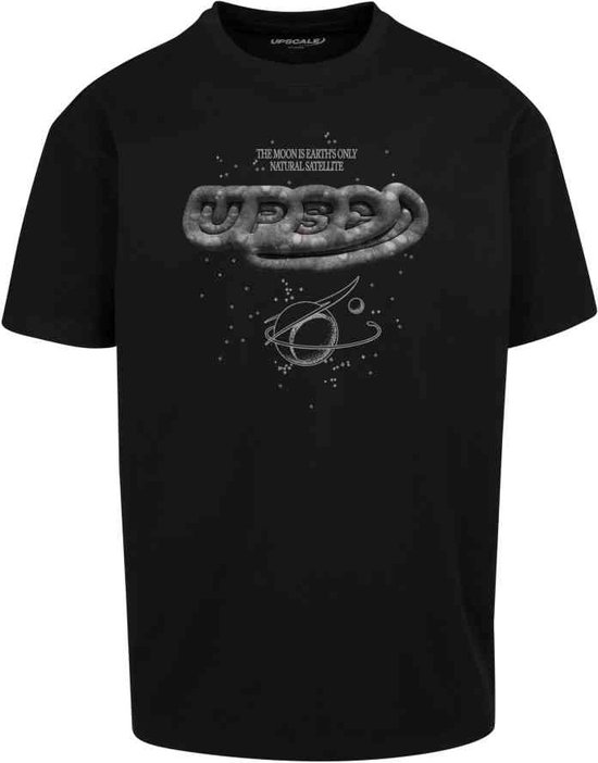 Mister Tee - Nasa Moon Oversize Heren T-shirt - XL - Zwart