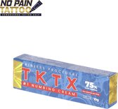 NO PAIN TATTOO® TKTX - Blauw 75% - Tattoo crème - verdovende Creme - Tattoo zonder pijn - Snelwerkend en langdurig -Zalf voor tattoo -10 g