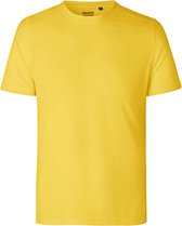 Bol.com Herensportshirt 'Performance' met korte mouwen Yellow - M aanbieding