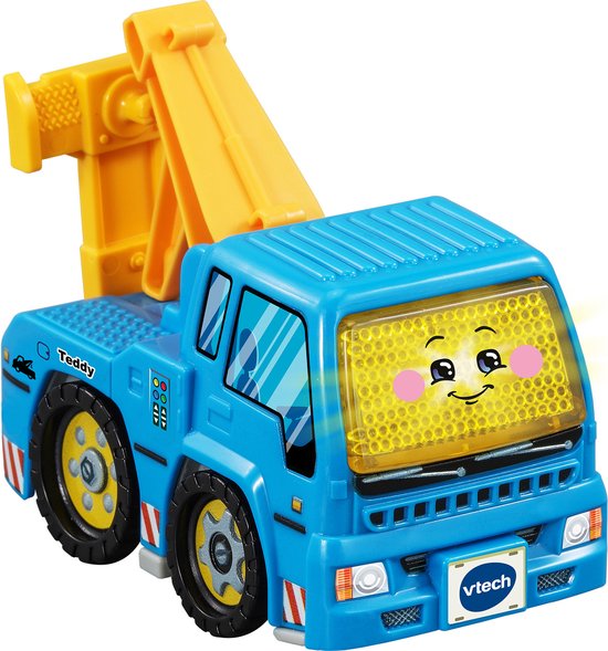 VTech Toet Toet Auto Teddy Takelwagen - Speelgoed Auto - Speelfiguur - Educatief Babyspeelgoed - Cadeau - Vanaf 1 Jaar