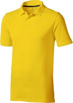 Men's Calgary Polo met korte mouwen Yellow - XS