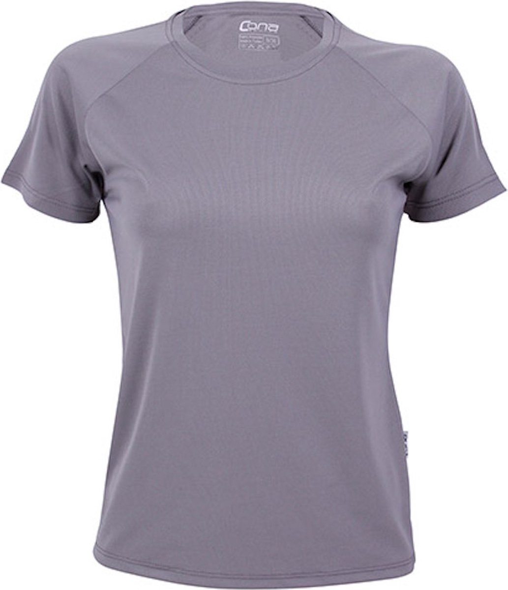 Damessportshirt 'Tech Tee' met korte mouwen Cool Grey - S
