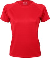 Damessportshirt 'Tech Tee' met korte mouwen Red - L