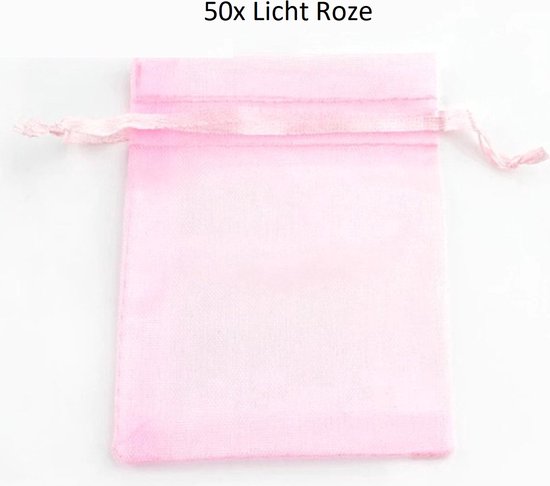 Organza zakjes 7 x 9 cm - kopen - Body & Soap Organza zakjes 7 x 9 cm - kopen - Body & Soap