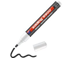 edding 8900 meubelstift voor reparatie van meubels - kleur: zwart - 1,5-2mm - de meubelmarker laat krassen en kleine beschadigingen verdwijnen