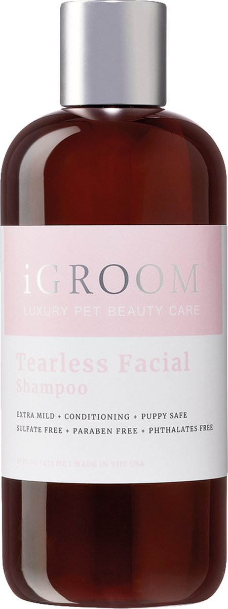 iGroom - Tearless Facial - Honden Shampoo - 473 ml - Hondenshampoo