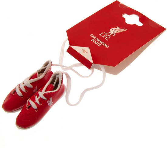 Negen dennenboom Leven van Liverpool mini voetbalschoenen auto rood/wit | bol.com