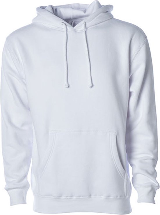 Independent - Men´s Heavyweight Hooded Pullover - White - 4XL