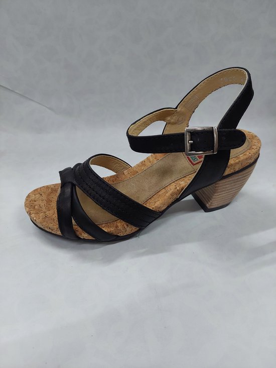 WOLKY 7925 / Aden / sandalen met hak / zwart / maat 40