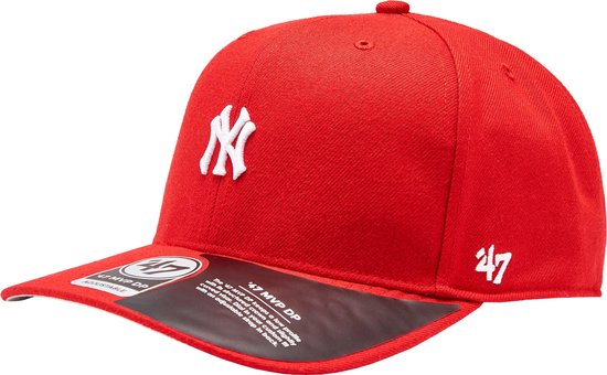 47 Brand New York Yankees MVP DP Cap B-BRMDP17WBP-RD, Mannen, Rood, Pet, maat: One size