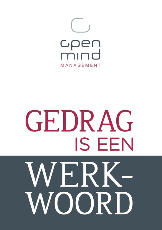 9789082300048 - Gedrag is een werkwoord