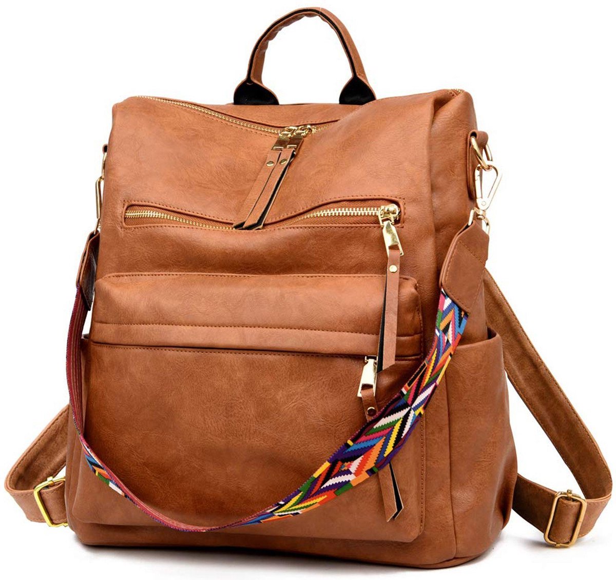 TAN.TOMI Rugzak - Rugtas dames - Waterdicht - Klein - Anti-theft Vakje - Rug - Schouder - Handtas in