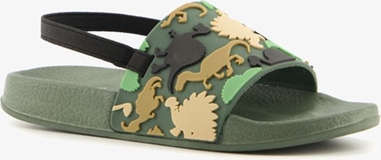 Kinder badslippers met hielbandje dino online bestellen