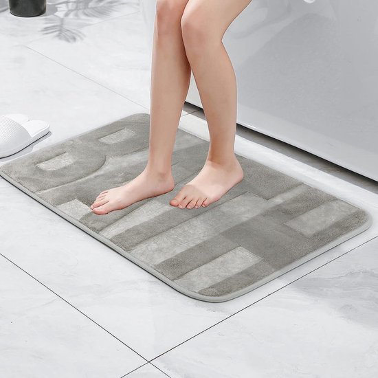 Badmat, antislip, wasbaar, sneldrogend, 40 x 60 cm, diatomeeënaarde Badmat, antislip, wasbaar, sneldrogend, 40 x 60 cm, diatomeeënaarde