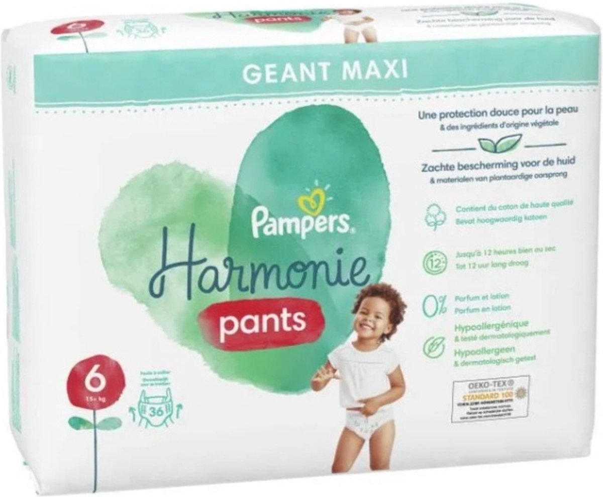 Pampers Premium Protection Taille 5 - 72 Couches - 2x36 Boîte Mensuelle