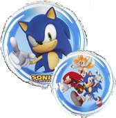 Sonic the Hedgehog - Ballon aluminium - Ballon hélium - 45cm - Vide.