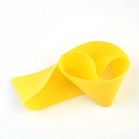 Weerstand banden - Fitness resistance band - Elastiek - Verschillende weerstanden - Geel - 20 LB - 9.1 KG