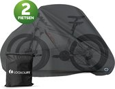 Housse de vélo étanche - Pour 1 vélo ou 2 Vélo - Housse de vélo 2XL - Extrêmement solide et épaisse - Revêtement PU - Coutures scellées