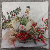 Kussenhoes - Decoratieve kussenhoes 45x45 cm - Kerstkussen - Zachte stof - kerst 1