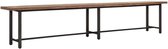 DTP Home Bench Beam,47x240x35 cm, 3 cm recycled teakwood top