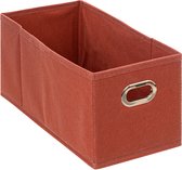 Five® Opvouwbare opbergbox rood 15x31x15 cm - 160384L - Opvouwbaar