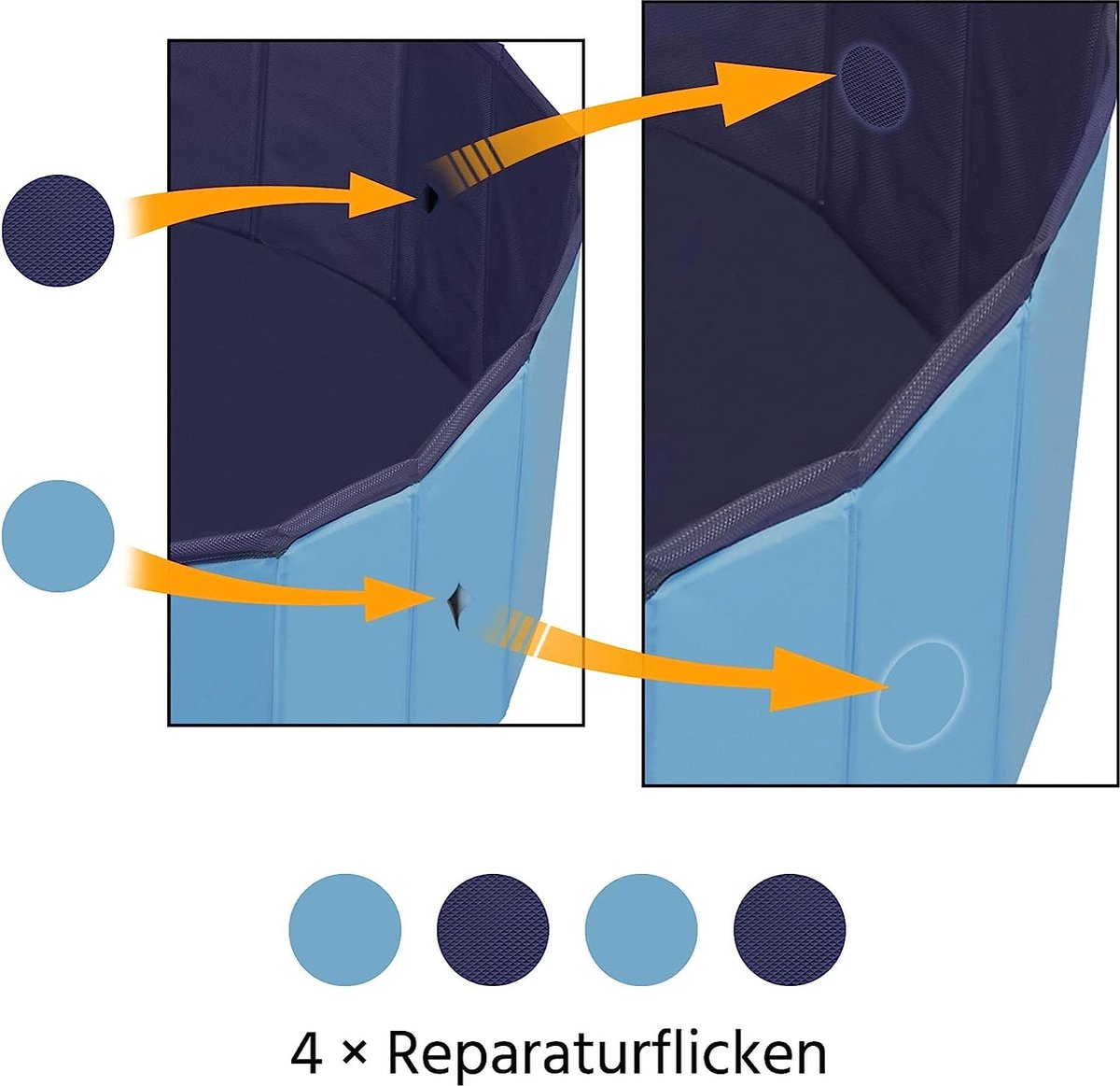 Zwembad voor honden 80 cm | diverse kleuren aanbieding bij Action