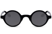 Ronde festival zonnebril - Professor zwart - Zonnebril zwart - Festival bril zwart rond - Mybuckethat