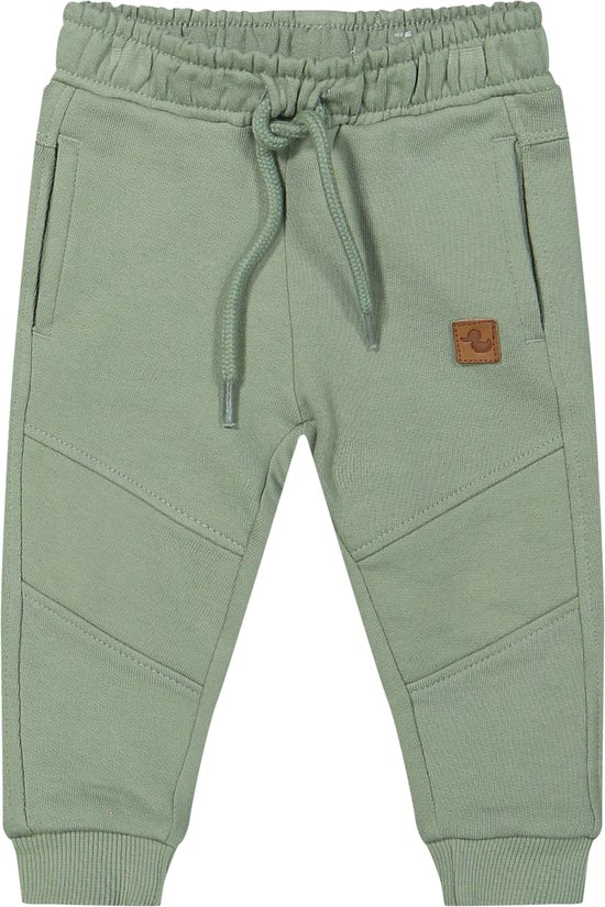 Ducky Beau-Baby Boys Pants-Lily pad-Green - maat 62