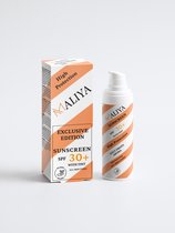 Maliya Skincare - Crème solaire SPF30, avec teinte 30 (ml.) | À base de plantes | Haute Protection | SPF30 | Vitamine C | Avec teinte | Tous types de peau |