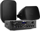 Geluidsinstallatie met Bluetooth - PV220BT 2-zone versterker audio + 2 BD50B opbouw speakers - 5''
