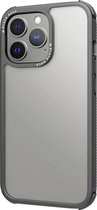 Black Rock Robust Transparent Cover Apple iPhone 13 Pro Zwart