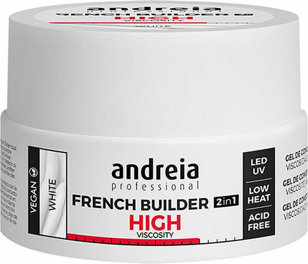 Nagelgel French Builder High Viscosity Andreia Wit (22 g)