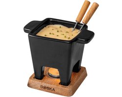 Boska Tapas Fondueset Nero - Fondueset - voor 175 gram Kaas - 300 ml
