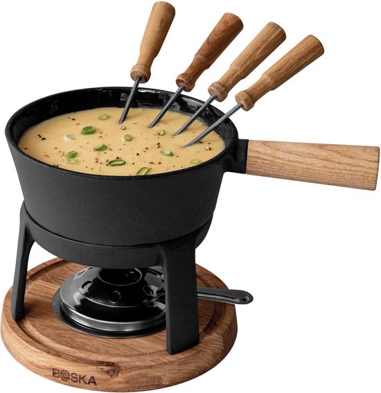 Boska Fondueset Pro - Kaas fondue - voor Iedere Kookplaat - 1,2 L