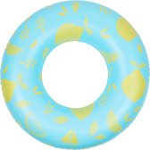 Swim Essentials Swimming Band - Anneau de natation - Blauw/ Jaune Citroen - 90 cm