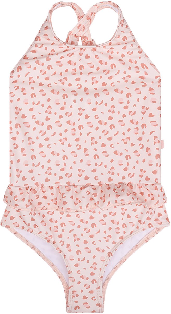 Swim Essentials UV Badpak Meisjes - Old Pink Panterprint - Maat 110/116