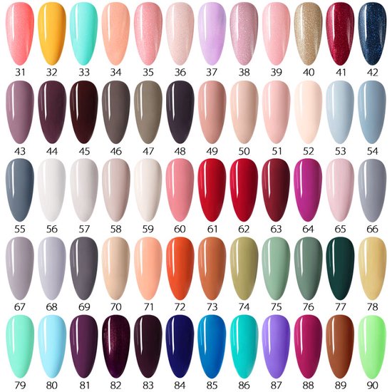 Venalisa - VIP2 - Gel nagellak - Giftset- 60 kleuren - Starterskit - Luxe  Verpakking | bol.com