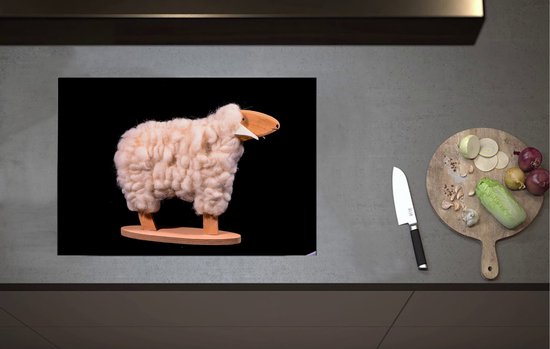 Inductie beschermer - Inductie Mat - Kookplaat beschermer - Schattig kalfje van een