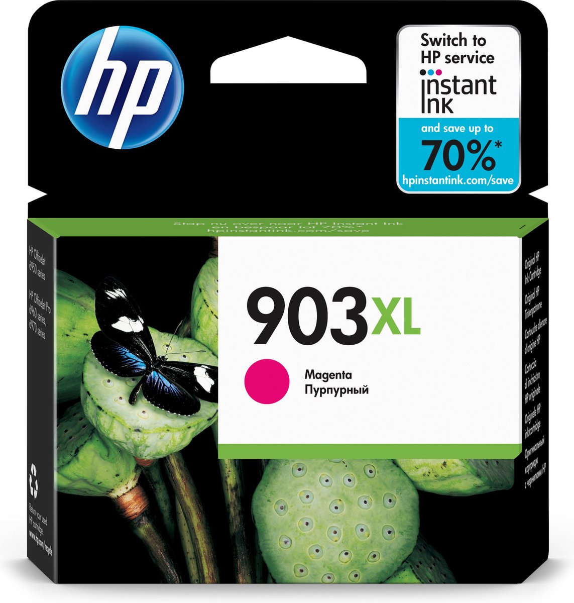 HP 903XL - Inktcartridge / Magenta / Blister (T6M07AE)