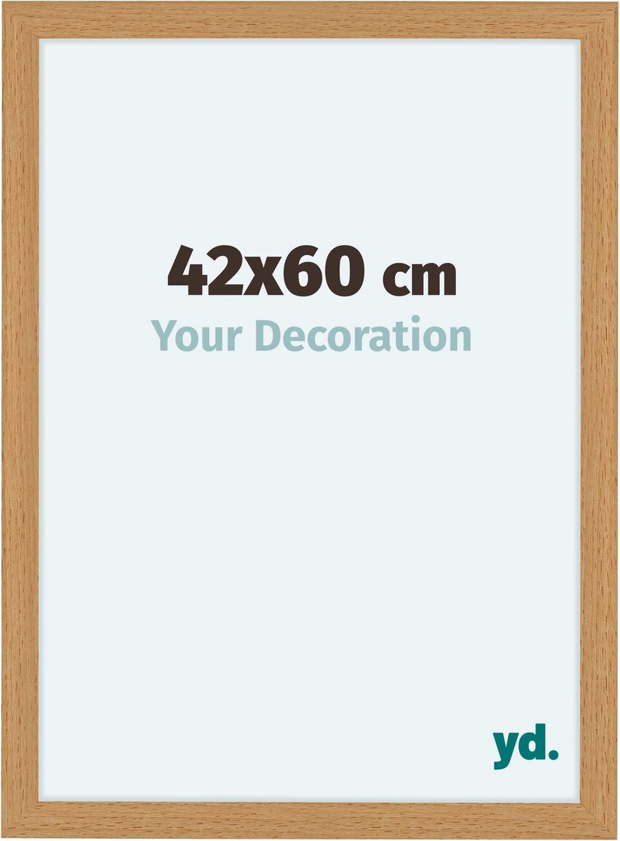 yd. Your Decoration - Fotolijst 42x60 cm - MDF - Beuken - Como