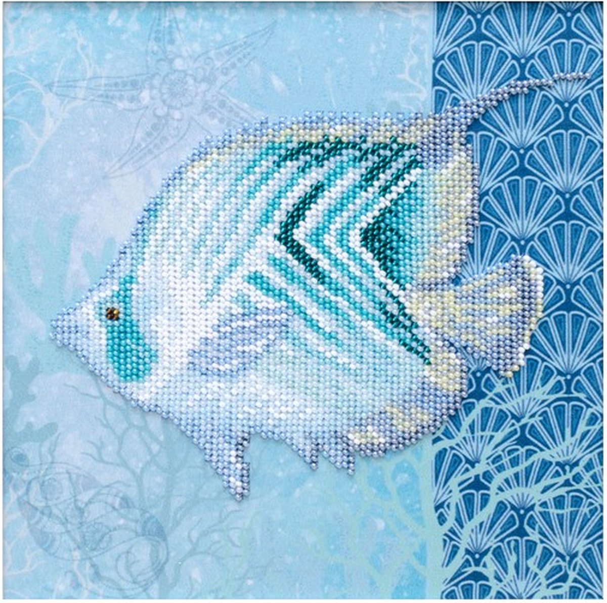 BORDUURPAKKET met kralen/parels - Sea World - Zeewereld - VDV