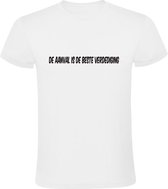 De aanval is de beste verdediging Heren T-shirt | voetbal | shirts kleding | volleybal | handbal | hockey | toernooi | teamsport | sport | naam | begaai team | teamnaam | Shirt