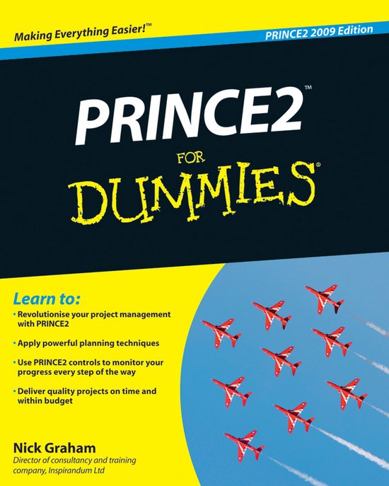 PRINCE2 For Dummies 2009 - cover