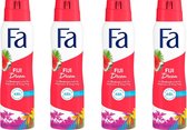 FA Deo Spray Fiji Dream - Voordeelverpakking 4 x 150 ml