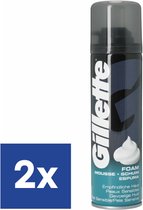 Bol.com Gillette Sensitive Scheerschuim - 2 x 200 ml aanbieding