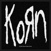 Korn - Logo Patch - Zwart
