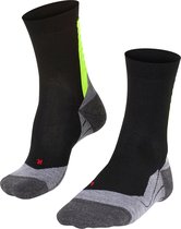 FALKE Achilles beschermt de achillespees functioneel materiaal hardloopsokken heren zwart - maat 44-45