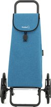 Garmol Poussette de marché G3X3 Jasp - Monte-escalier - Azul