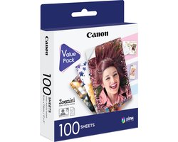 foto van Canon ZINK - Zelfklevend Fotopapier - Pak van 100 stuks